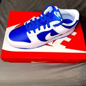 Nike dunk lows Race Blues
